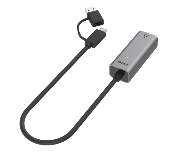 Unitek Adapter USB-A/C - RJ-45 2.5G - 1150010 - zdjęcie 3